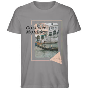 Venedig Gondelshirt - Collect Moments - Herren Premium Organic Shirt-7161