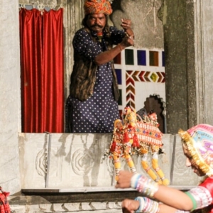 Udaipur Puppenspiel Puppenspiel Udaipur