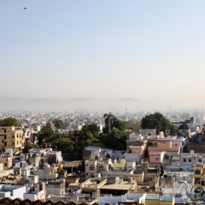 Udaipur Lake City Blick über Udaipur