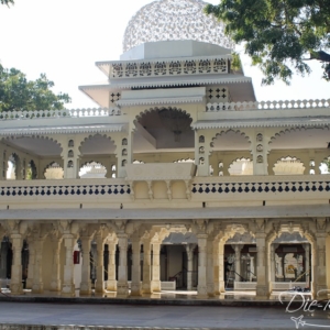Schon verziertes Bauwerk im Inneren Bauwerk im Inneren des City Palace