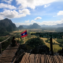 laos vang vieng aussichtspunkt