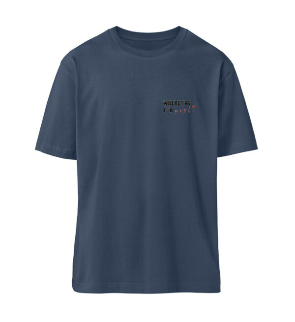 Where the fuck next? Oversize T-Shirt - Organic Relaxed Shirt ST/ST mit Stick-7058