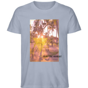 Enjoy the Moment T-Shirt Damen - Herren Premium Organic Shirt-7164