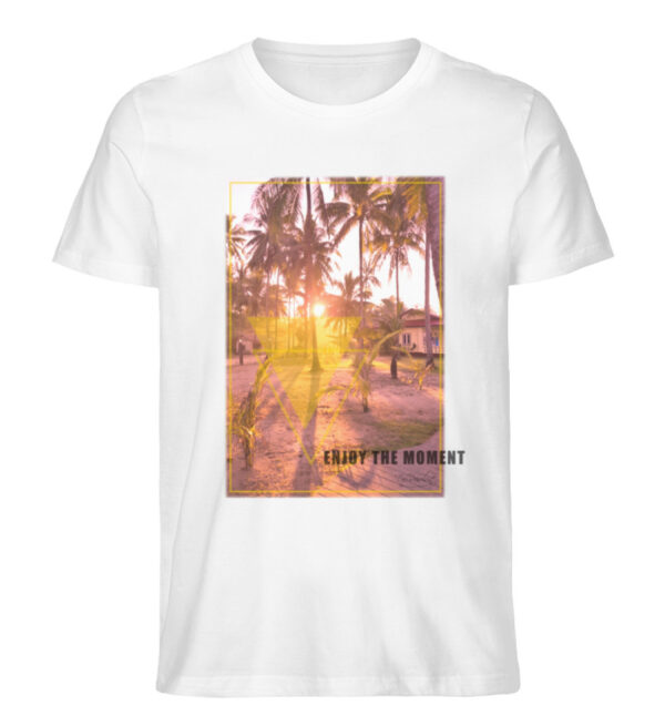 Enjoy the Moment T-Shirt Damen - Herren Premium Organic Shirt-3