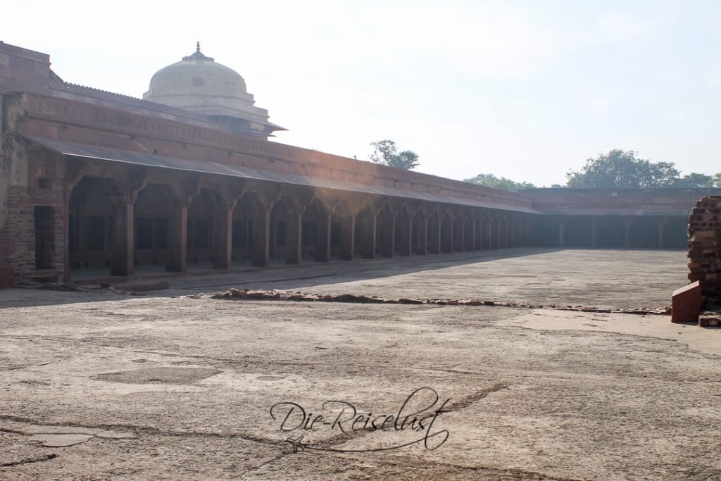 Fatehpur Sikri Innenhof