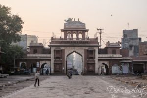 Der Marktplatz in Jodhpur am frühen Morgen