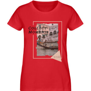 Venedig Gondelshirt - Collect Moments - Damen Premium Organic Shirt-6882