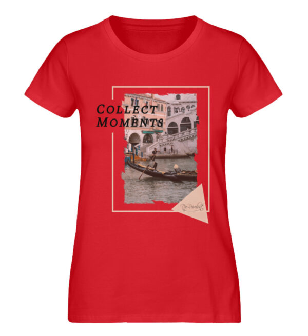 Venedig Gondelshirt - Collect Moments - Damen Premium Organic Shirt-6882