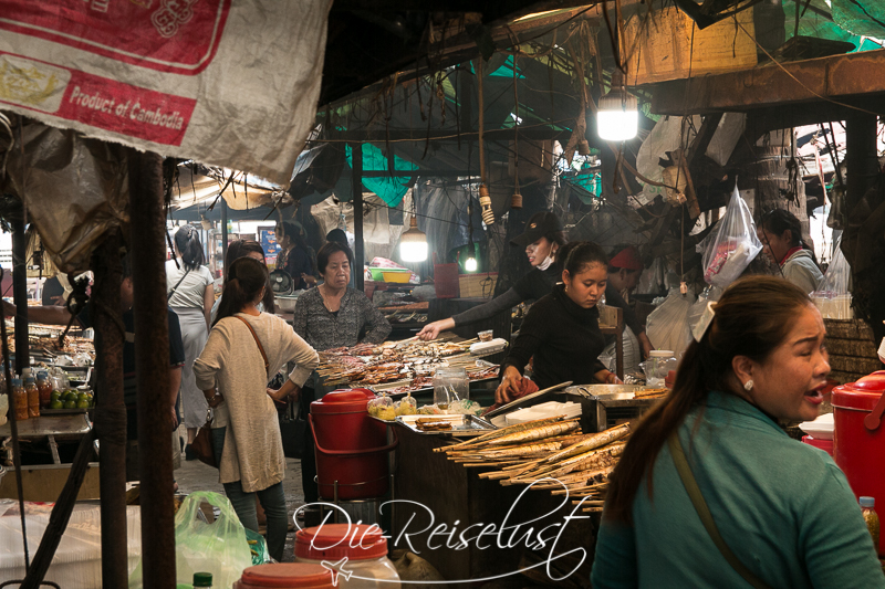 Krabbenmarkt in Kampot