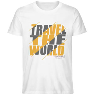 Travel the World T-Shirt - Herren Premium Organic Shirt-3