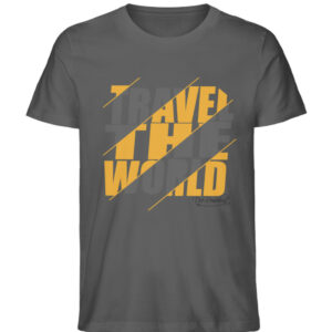 Travel the World T-Shirt - Herren Premium Organic Shirt-6896