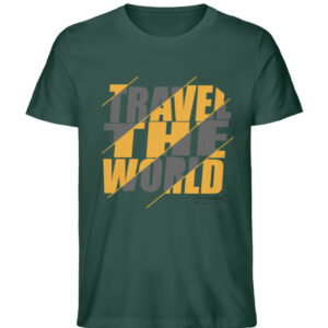 Travel the World T-Shirt - Herren Premium Organic Shirt-7112