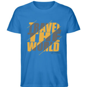 Travel the World T-Shirt - Herren Premium Organic Shirt-6886