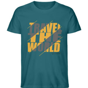 Travel the World T-Shirt - Herren Premium Organic Shirt-6889