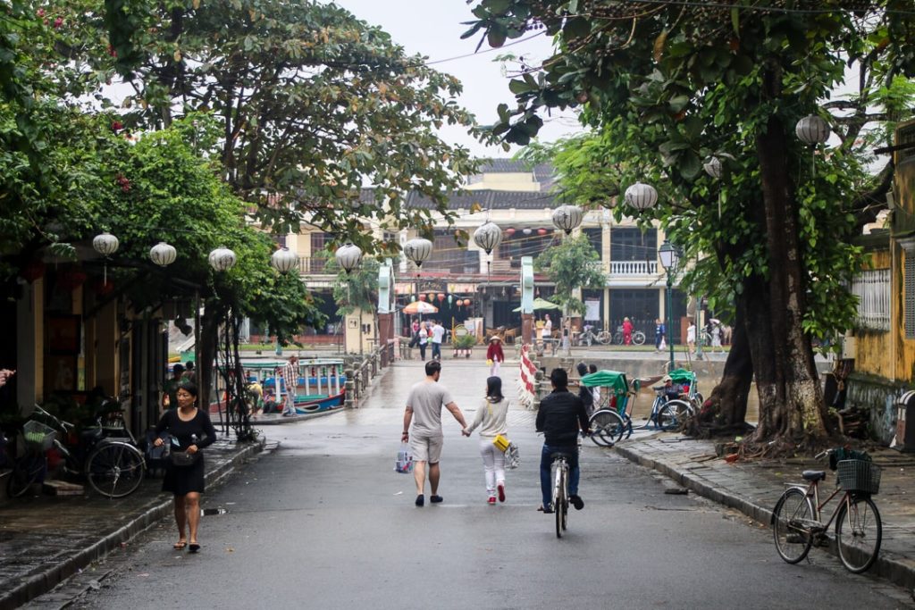 Verliebtes Pärchen in Hoi An