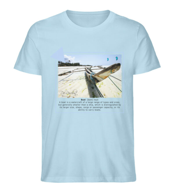 Sansibar Boot - Reiseshirt - Herren Premium Organic Shirt-6888