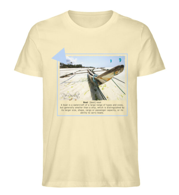 Sansibar Boot - Reiseshirt - Herren Premium Organic Shirt-7131
